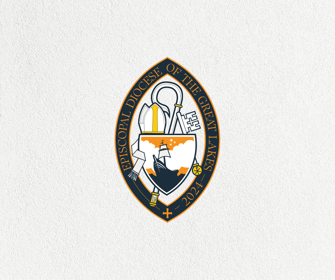 The diocesan seal for the Diocese of the Great Lakes